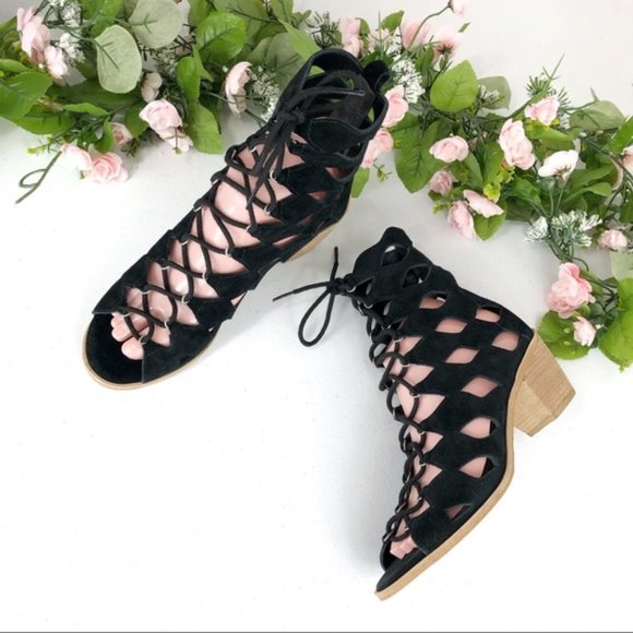 Matisse made in Brazil black sandals size 8 M - Picture 1 of 9